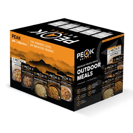 PEAK REFUEL Outdoor Meals Box - 14 Servings 0