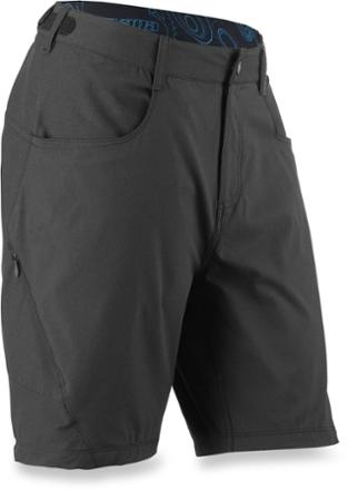 women's plus size mountain bike shorts