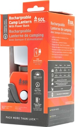 SOL Camp Lantern with Power Bank 5