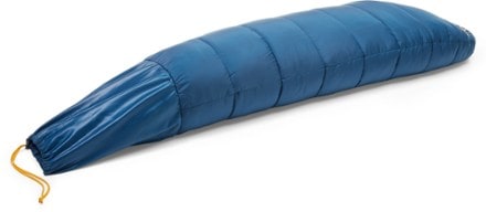 REI Co-op Kindercone 25 Sleeping Bag - Kids' 3/4 foot view (Indigo)