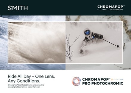 Smith Squad Pro Photochromic ChromaPop Snow Goggles 5
