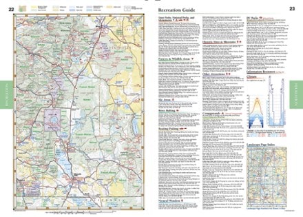 Benchmark Maps Oregon Road & Recreation Atlas - 9th Edition 2