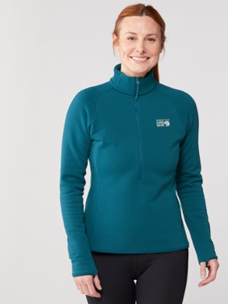 Mountain Hardwear Polartec Power Stretch Pro Quarter-Zip Top - Women's 1