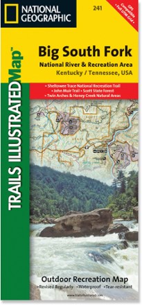 Trails Illustrated Big South Fork National Recreation Area Trail Map | REI Co-op
