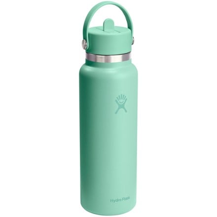 Hydro Flask Wide-Mouth Vacuum Water Bottle with Flex Straw Cap - 40 fl. oz. 1