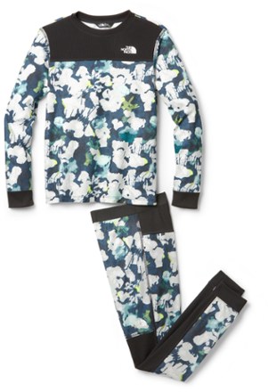 The North Face Waffle Base Layer Set - Kids' 0