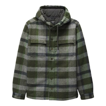 prAna Asgard Hooded Flannel Shirt Jacket - Men's 0