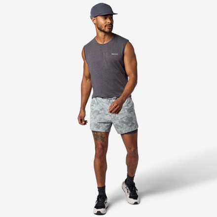 Marmot Unpaved Lined Active Shorts 5" - Men's 2