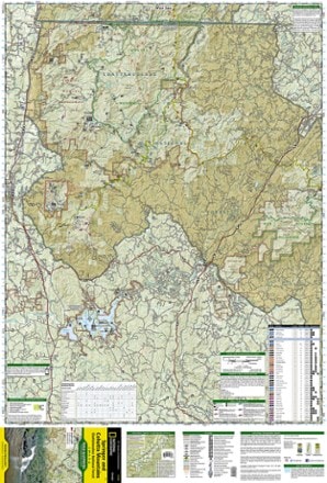 National Geographic Springer and Cohutta Mountains Topographic Map 2