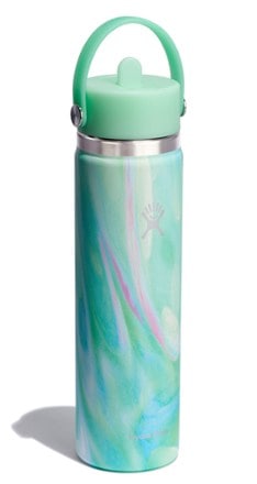 Hydro Flask Wide-Mouth Vacuum Water Bottle with Flex Straw Cap - 24 fl. oz. 0