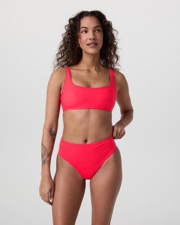 Vuori High-Waisted Bikini Swimsuit Bottoms - Women's Top not included