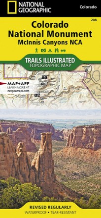 National Geographic Colorado National Monument Topographic Map 0