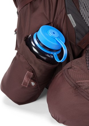 Gregory Deva 70 Pack - Women's Water bottle pocket (Water bottle sold separately) (Eggplant)