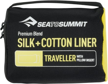 Sea to Summit Silk-Cotton Blend Travel Liner - Traveller with Pillow Insert 3