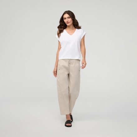 DUER FlexTwill Barrel Pull-On Pants - Women's 3