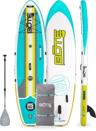 Bote Breeze Aero Inflatable Stand Up Paddle Board with Paddle - 10'8" 0