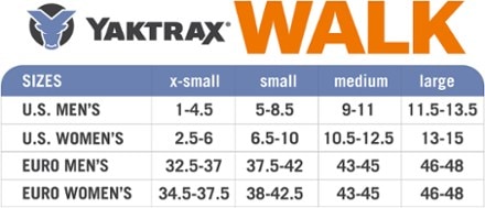 Yaktrax Walkers Traction System 1