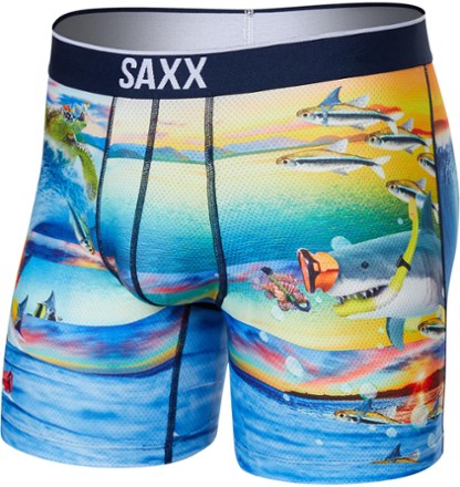 Saxx Volt Breathable Mesh Boxer Briefs - Men's 0