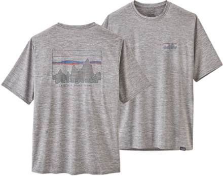 Patagonia Capilene Cool Daily Graphic Shirt - Men's 73 Skyline / Feather Grey L