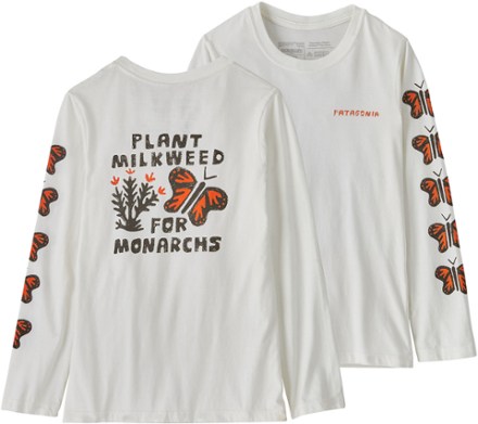 Patagonia Long-Sleeve Regenerative Organic Certified Cotton Graphic T-Shirt - Girls' 0