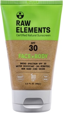 Raw Elements Face + Body SPF 30 Sunscreen Tube - 3 oz. 0