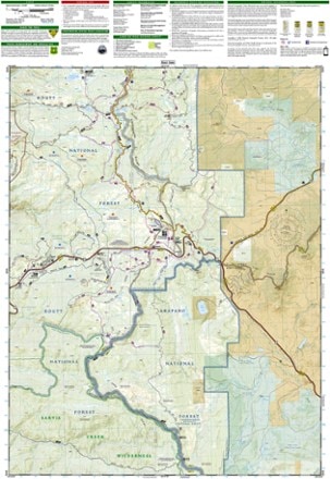 National Geographic Steamboat Springs/Rabbit Ears Pass Trail Map 2