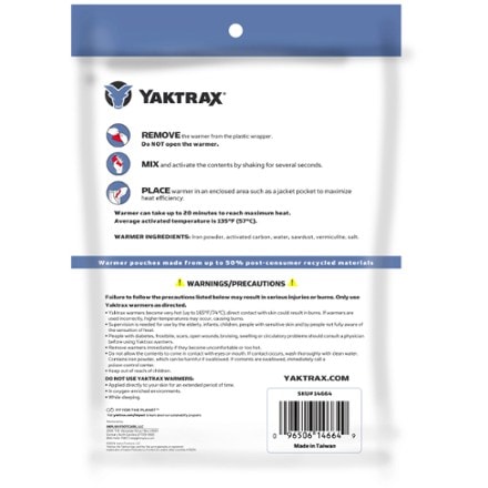 Yaktrax Geothermal Hand Warmers - 10 Pairs 1