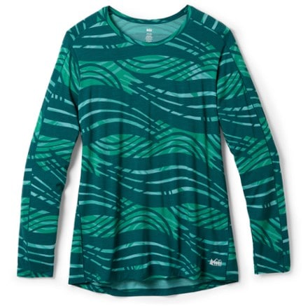 REI Co-op Merino 185 Long-Sleeve Base Layer Top - Women's Plus Sizes 0