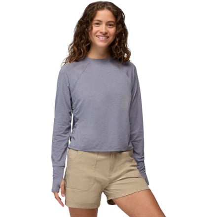 prAna Sol Searcher Long-Sleeve Crew Shirt - Women's 1