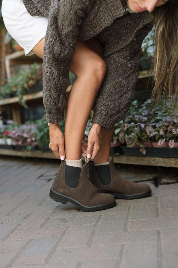 Location Image for Original Suede Chelsea Waxed Boots