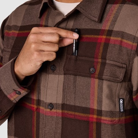 Outdoor Research Feedback Flannel Shirt - Men's 6