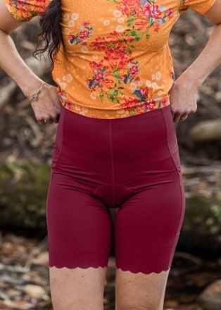 SHREDLY Biker Cham Cycling Shorts - Women's 2