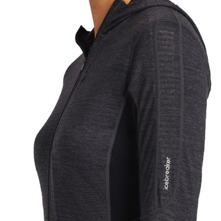 Icebreaker Merino Blend 200 RealFleece Descender Long-Sleeve Zip Hoodie - Women's 7