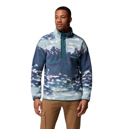 Columbia Helvetia II Printed Half-Snap Fleece Pullover - Men's 0