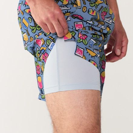 Saxx Go Coastal 2N1 Swim Trunks - Men's 7" Inseam 6