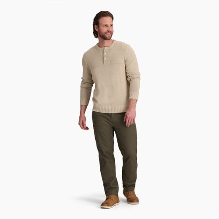 Royal Robbins Headlands Hemp Button Crew Sweater - Men's 3