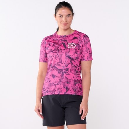 Endura Grid Floral LTD Printed Bike T-Shirt - Women's 2