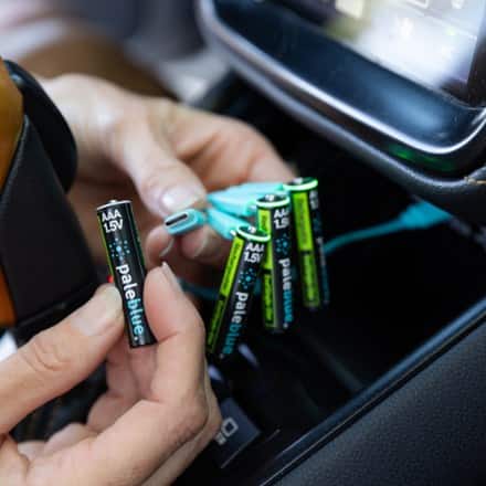 Paleblue Lithium Ion Rechargeable AAA Batteries - Package of 4 2