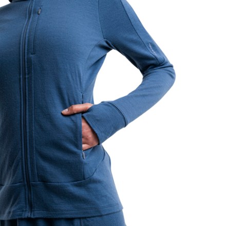 Icebreaker Merino 260 Quantum Long-Sleeve Zip Hoodie - Women's 3