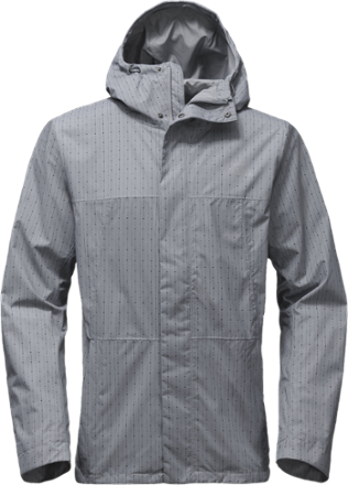 north face grey rain jacket