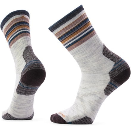 Smartwool Hike Targeted Cushion Striped Crew Socks - Men's 0
