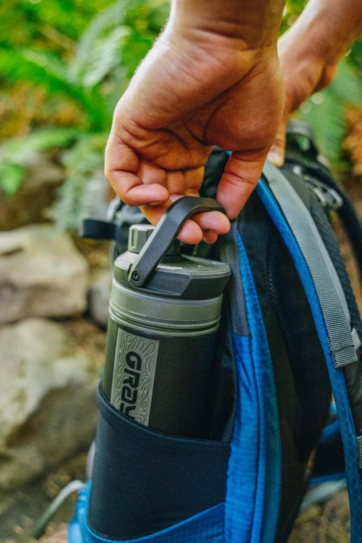 Location Image for UltraPress Water Filter and Purifier Bottle - 16.9 fl. oz.