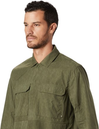 Mountain Hardwear Echo Lake Long-Sleeve Shirt - Dark Army Print - Men's 3