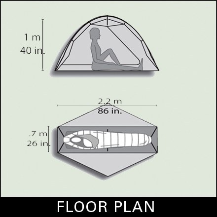 Lee Stam ziekenhuis MSR Hubba HP Tent | REI Co-op