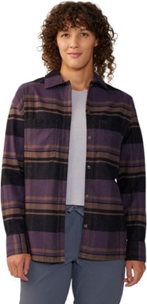 Mountain Hardwear Dolores Flannel Long-Sleeve Shirt - Women's 6