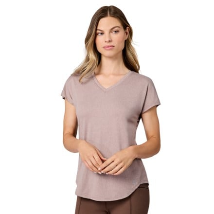 Free Country Microtech Chill V-Neck T-Shirt - Women's 0