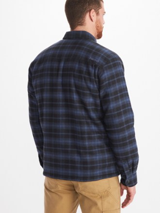 Marmot Ridgefield Heavyweight Sherpa-Lined Flannel Shirt Jacket