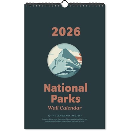 The Landmark Project 2026 National Parks Calendar 1