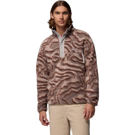 Columbia Helvetia II Printed Half-Snap Fleece Pullover - Men's 0