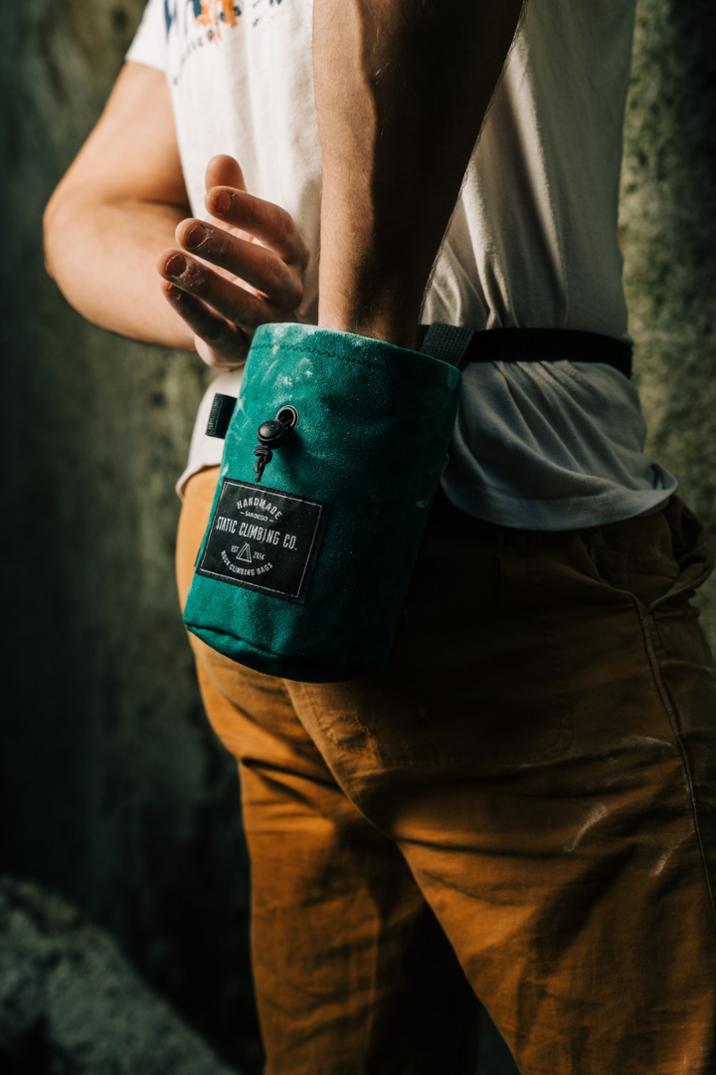 Location Image for Waxed Canvas Chalk Bag